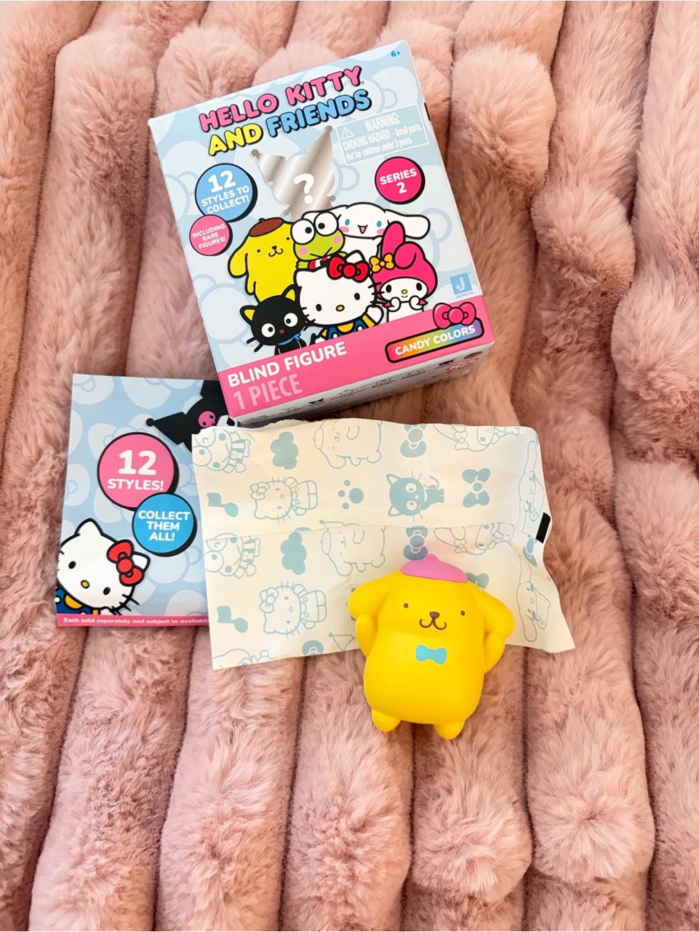 Hello Kitty Blind Figure- Pompompurin- Collectible